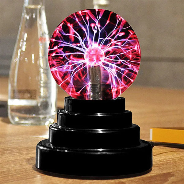 LED Glass Touch Magic Plasma Ball Lamp
