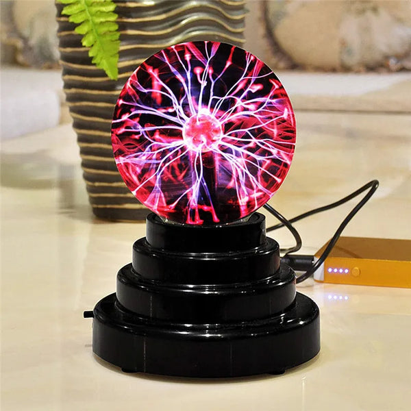 LED Glass Touch Magic Plasma Ball Lamp