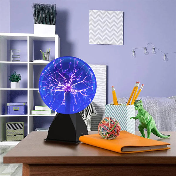 LED Glass Touch Magic Plasma Ball Lamp