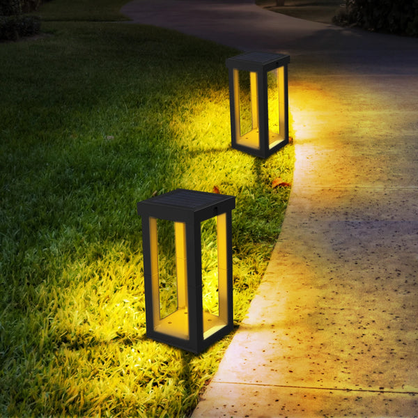 T-SUN Solar Garden Lights – LED Landscape Lighting, IP65 Waterproof for Lawn, Patio & Walkways