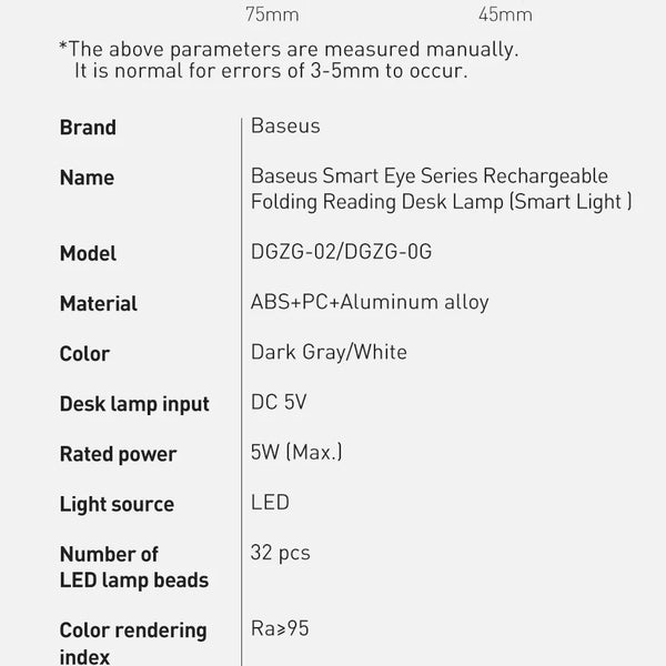 Baseus LED table lamp