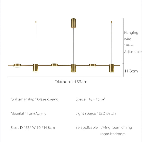 Modern LED chandeliers