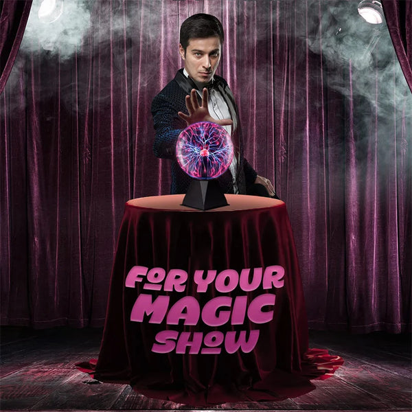 LED Glass Touch Magic Plasma Ball Lamp