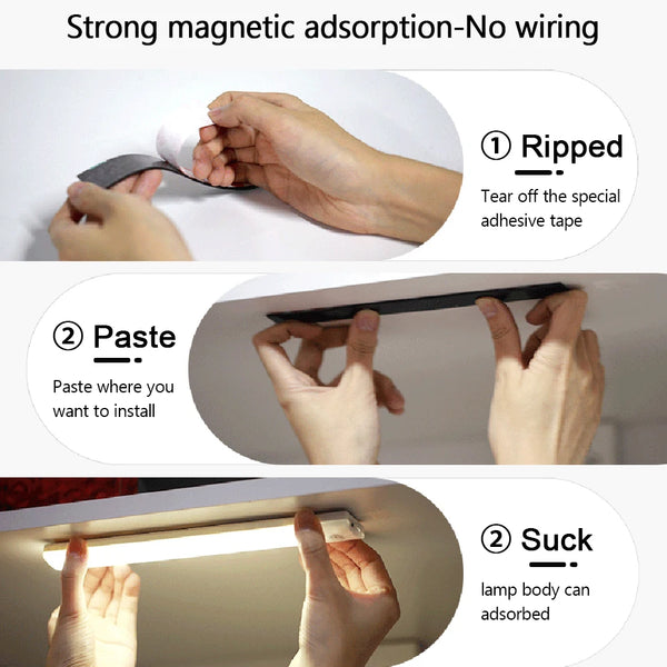 Wireless multipurpose LED with motion sensor