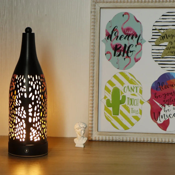 Wireless Portable Lantern, Long-Lasting Rechargeable Battery, Easy to Use, 3-Step Touch Adjustment LED Night Light