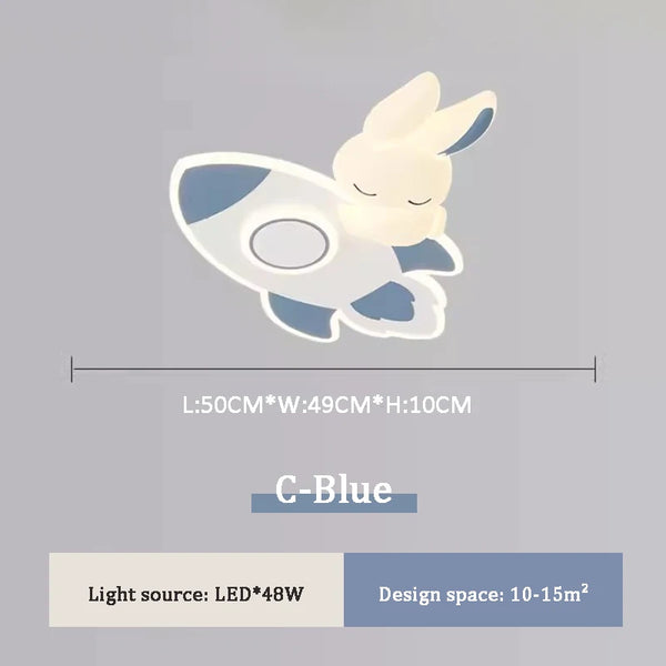 Cute LED ceiling lights for kids' room