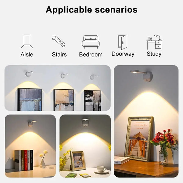 Wireless motion sensor night light