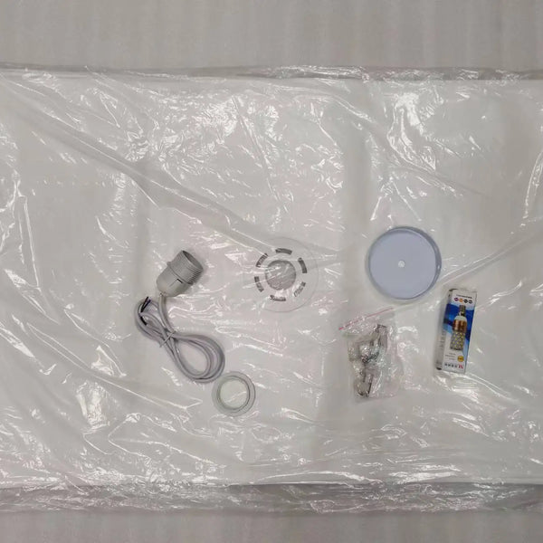 DIY White Paper Cloud Chandelier