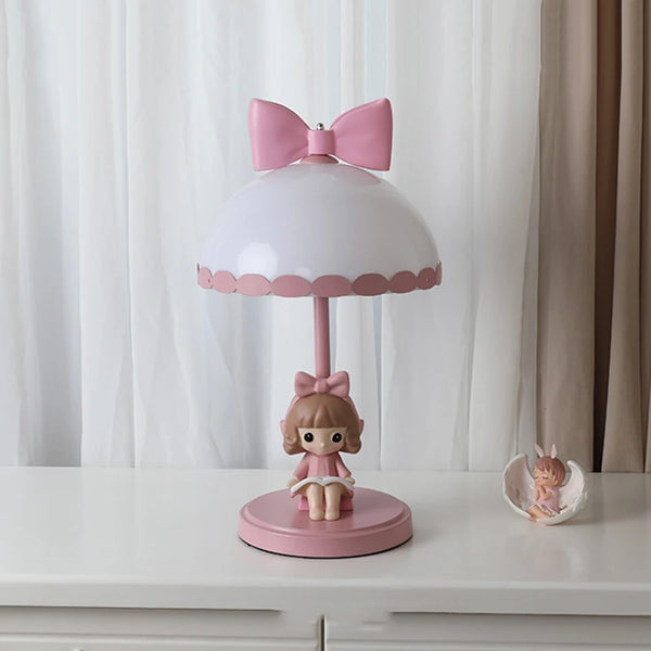 Bedside table lamps for princess bedroom