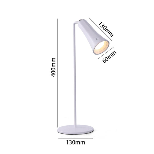 USB Rechargeable LED Magnetic Table Lamp with Dimmable Dimmer