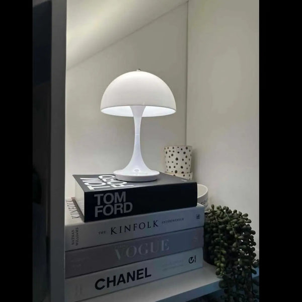 Decorative bedside lamp of the bedroom