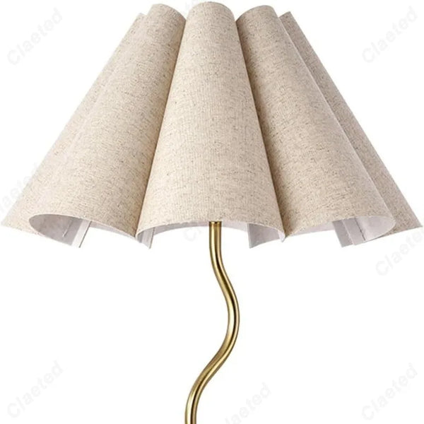 Simple and small LED fabric lampshade