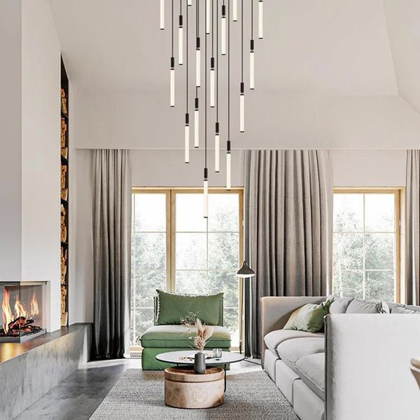 Modern Long Chandelier Lamps