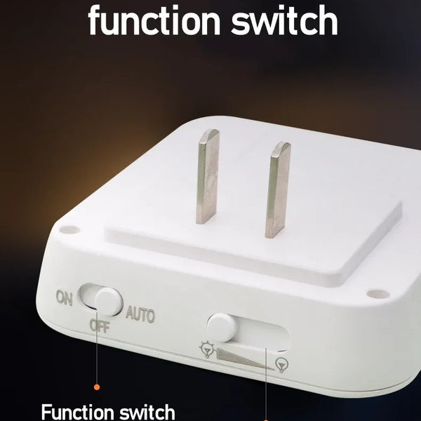 LED Night Lights with Motion Sensor, Dimmable Plug-in Light for Closet, Baby Bedside, Bedroom, Hallway, Wireless Night Lighting