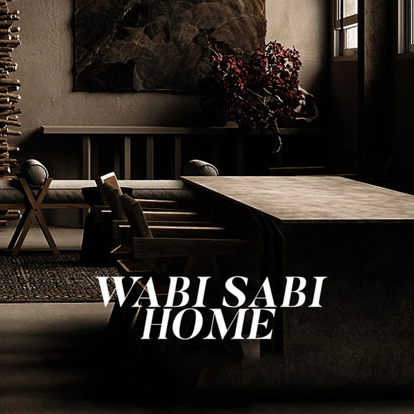 Modern black and white Wabi Sabi pendant light