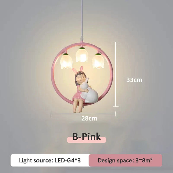 Doll pendant light