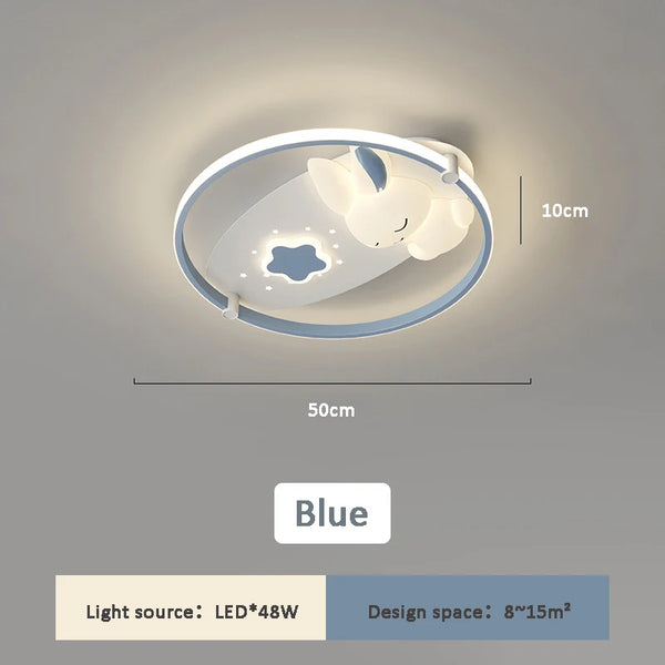 Cute LED ceiling lights for kids' room