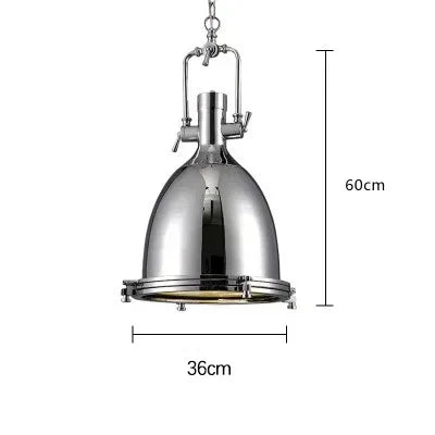 Nordic, retro, industrial, nostalgic LED pendant light