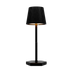 Rechargeable LED table lamp with touch switch and 3 levels of dimmable intensity.