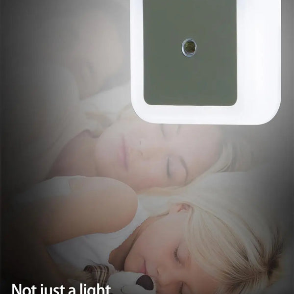 Plug-in Square LED Night Light with Sensor Control