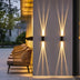 Multifunctional solar powered outdoor lights, wall lights