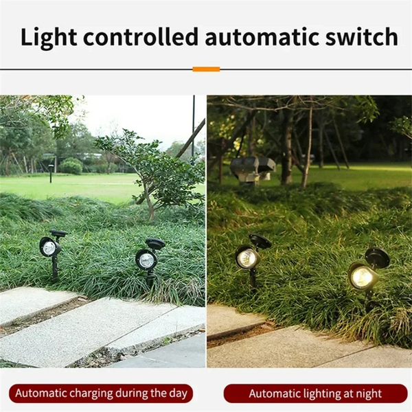 Outdoor LED Solar Spotlights β IP65 Waterproof Landscape Lights for Garden, Lawn, Pathway & Trees