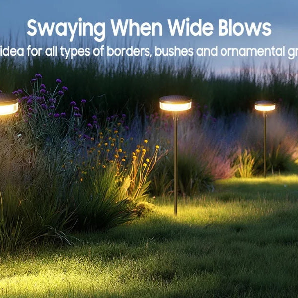 6-Pack Solar Pathway & Garden Lights – Auto On/Off Outdoor Decor for Lawn, Patio & Walkway