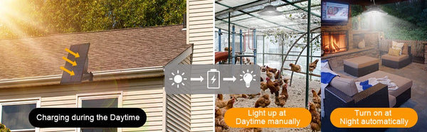 Solar pendant 1/2 units with remote control for indoor and outdoor areas