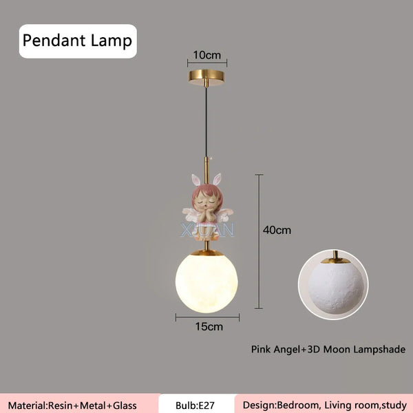 Creative astronaut pendant lights