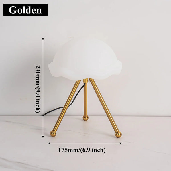 White cloud table lamp