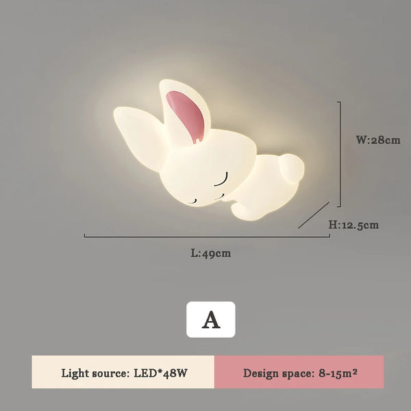 Cute LED ceiling lights for kids' room