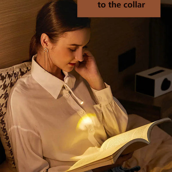 Portable LED lights ideal for night readers, USB rechargeable, eye protection