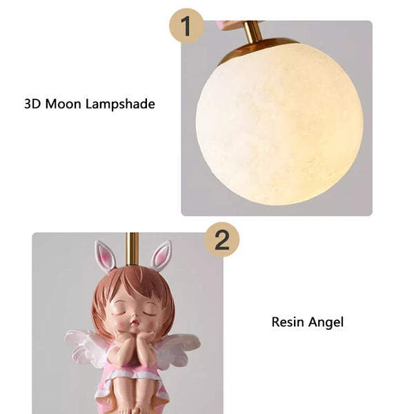 Creative astronaut pendant lights