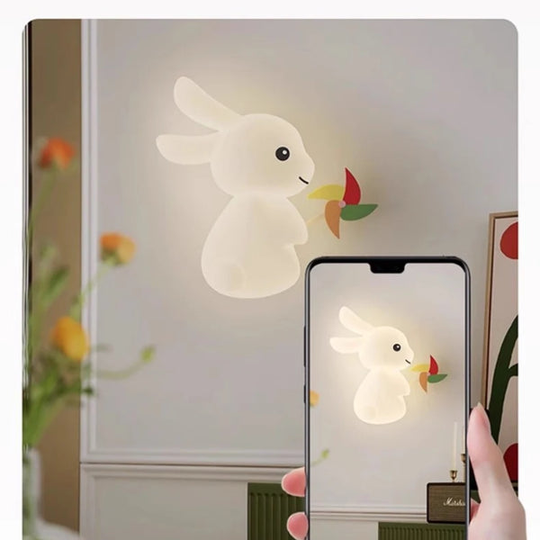 Cute Rabbit Wall Lamps LED