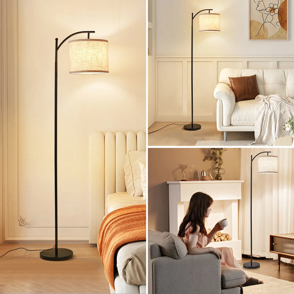 Floor lamp with 3 color temperatures