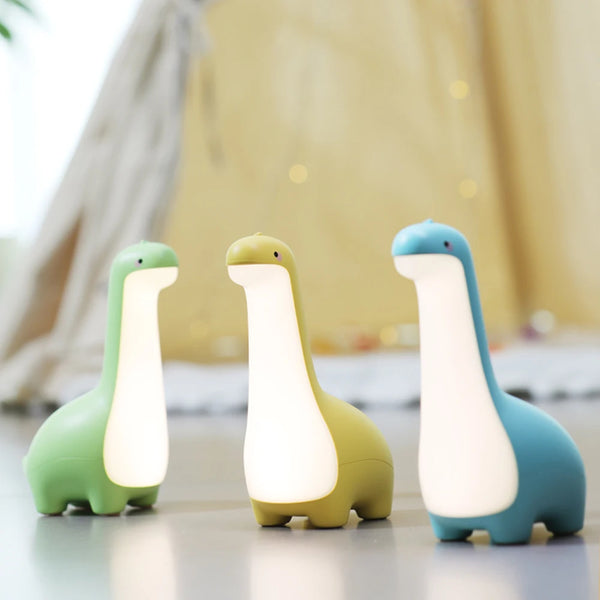 Dinosaur silicone lamp