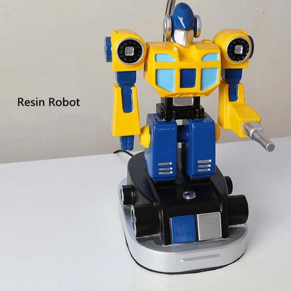 Robot LED bedside lamp