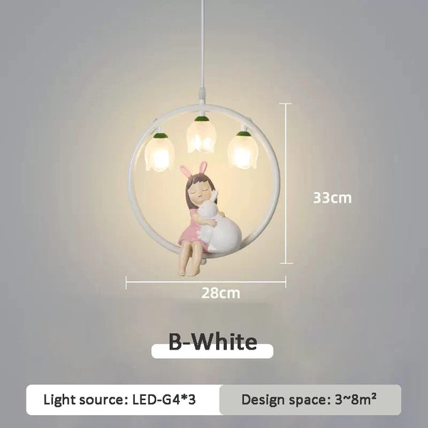 Doll pendant light
