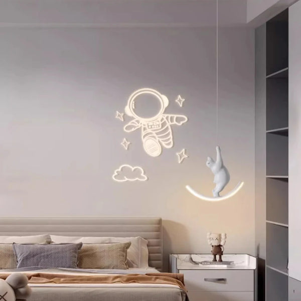 LED chandeliers with cute animals