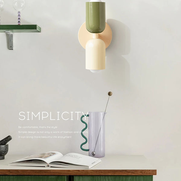 Modern LED Macaroon Wall Lamp