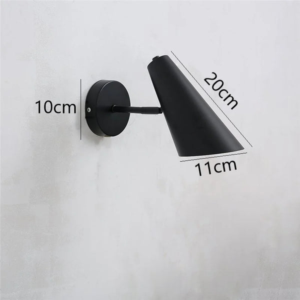 Folding and rotating wall lights