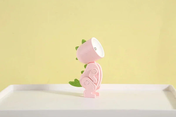 Mini Foldable Magnetic Dinosaur Night Light Battery Operated LED Lamp