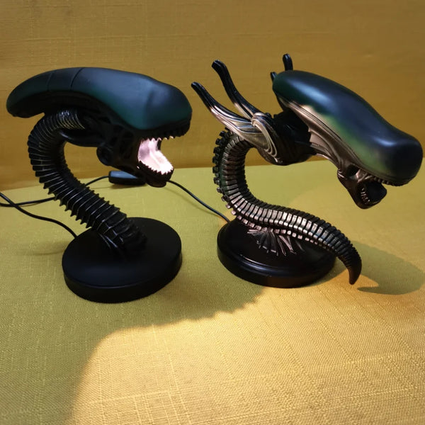 Alien Lamp Stand Futuristic Resin Home Decor