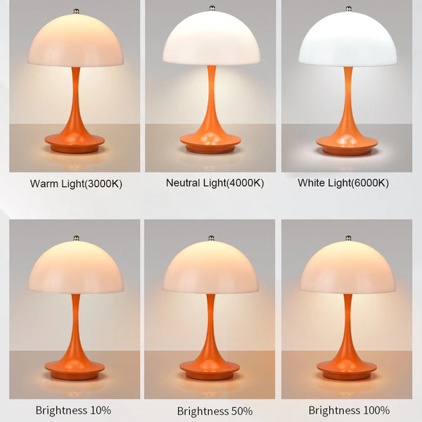 Decorative bedside lamp of the bedroom