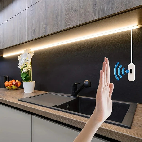 Gesture sensor night lamp
