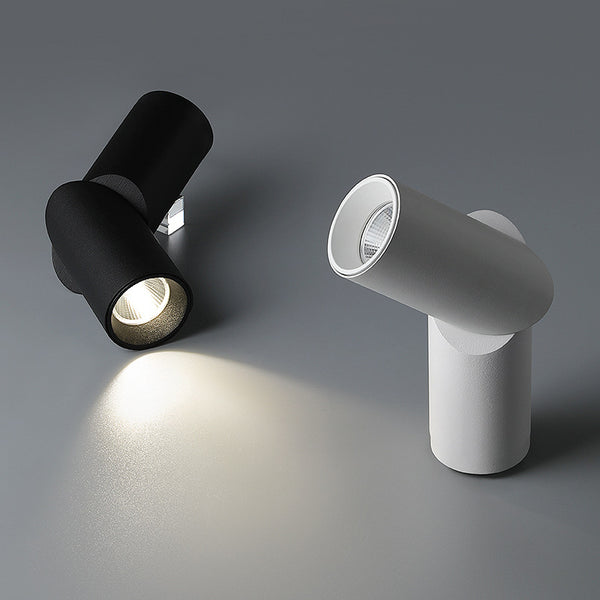 LED surface mounted spotlights, GU10 folding luminaires