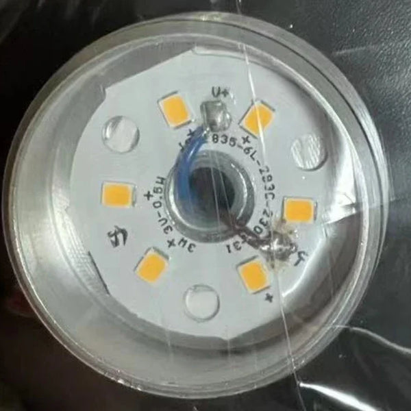 Nordic minimalist LED pendant light in leather and glass