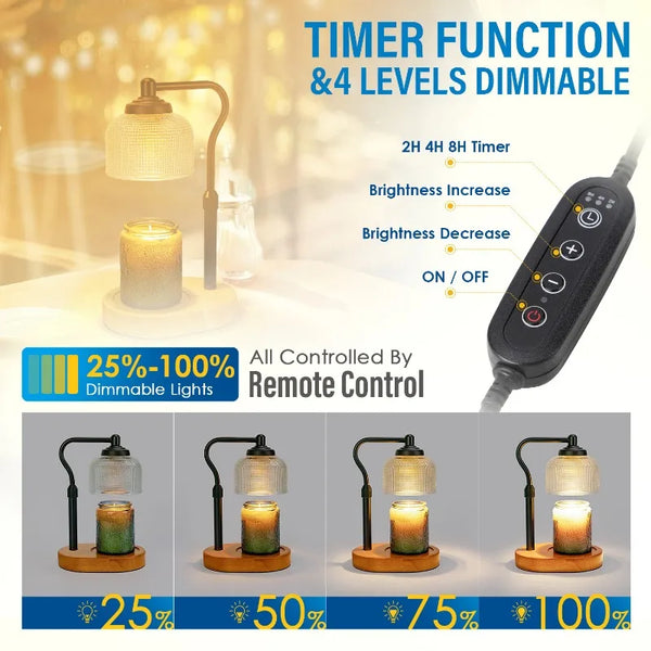 Electric candle warmer