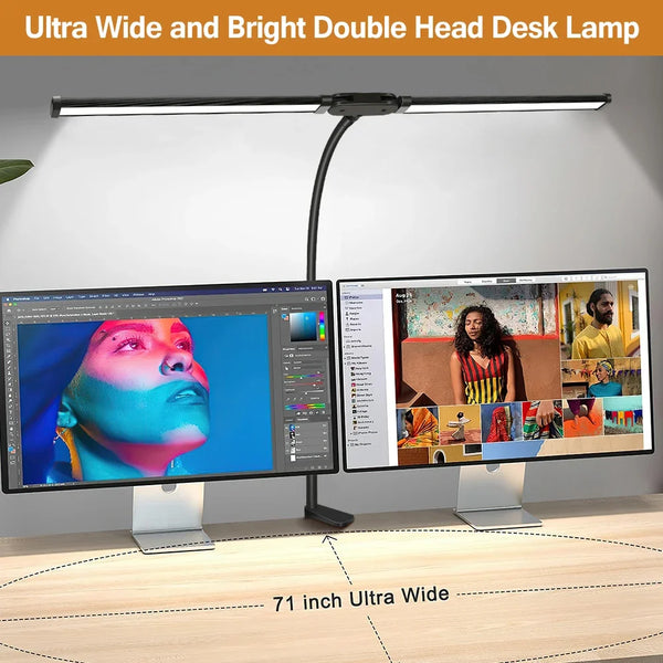 LED desk lamp for PC monitor