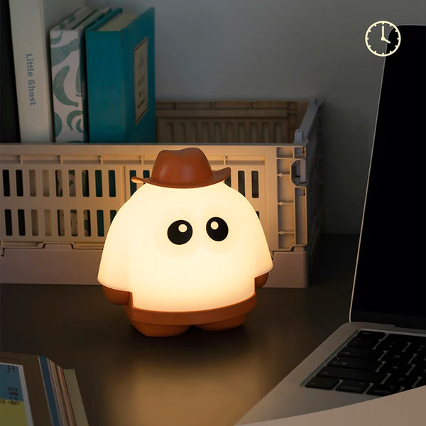 Cute Cartoon Mini LED Table Lamp USB Rechargeable